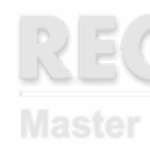 Close-up RL initials logo with subtitle