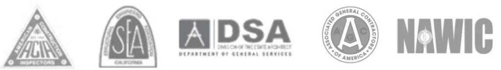 Logo of the Defense Logistics Agency (DLA) with blurred text.